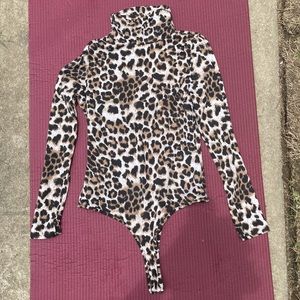 Leopard fashion nova bodysuit